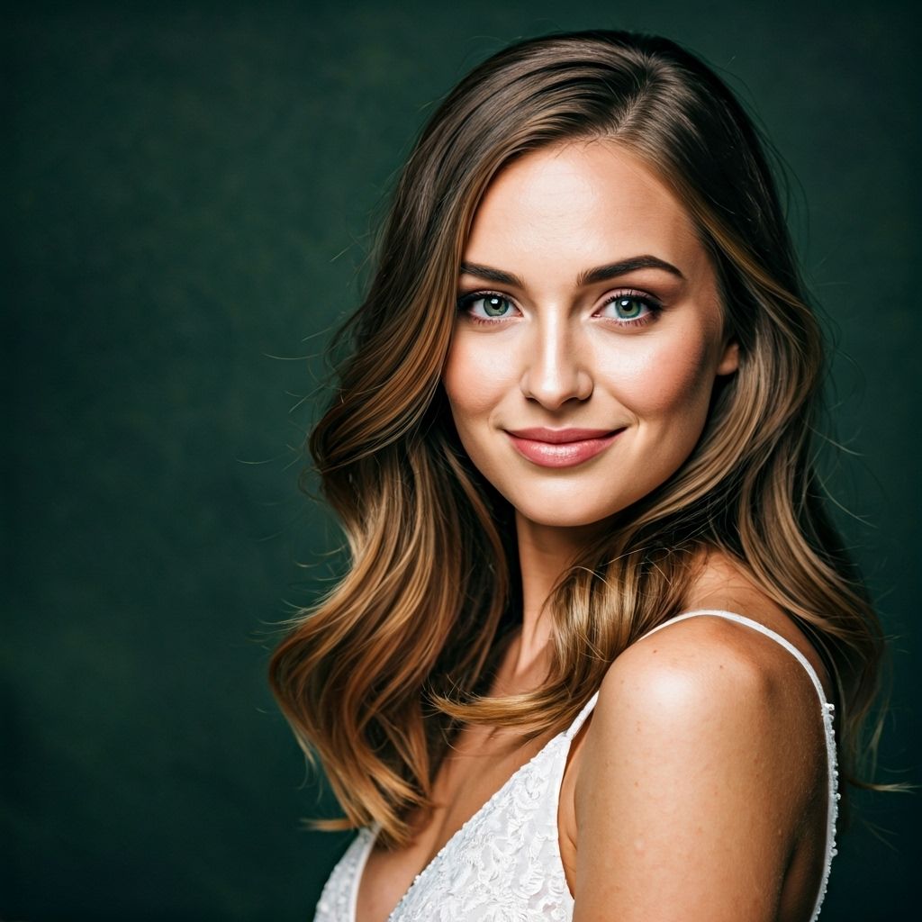 Wedding photography hero section with a smiling woman